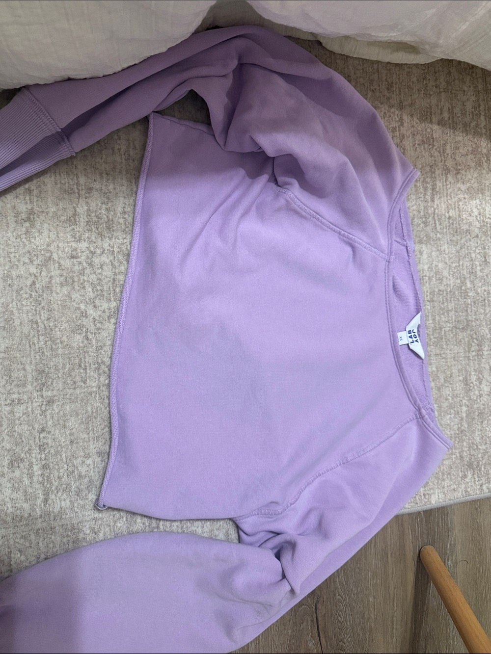 JoyLab Lavender Crewneck Sweatshirt